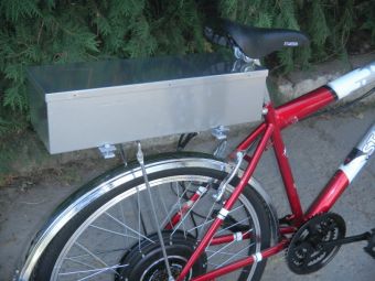 Бокс металлический для 4-х аккумуляторов