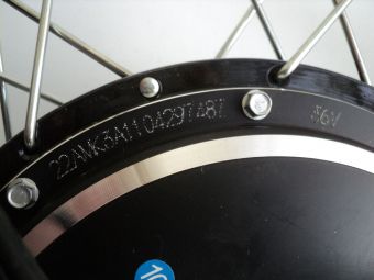 Мотор-колесо 350W 36V, 22