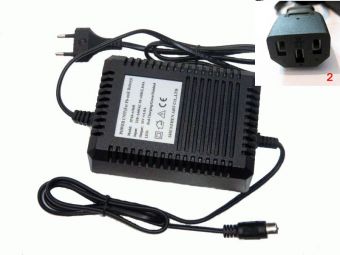 Зарядное устройство для свинцовых аккумуляторов 36V 2A  (4 типа разъемов)