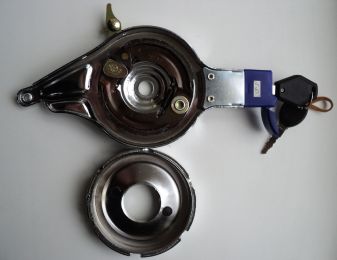 Тормоз с замком на заднее колесо