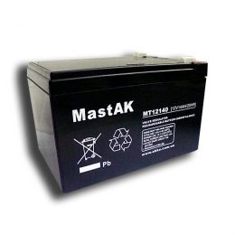 Свинцово-кислотные ТЯГОВЫЕ аккумуляторы 12V 14AH MastAK AGM EV