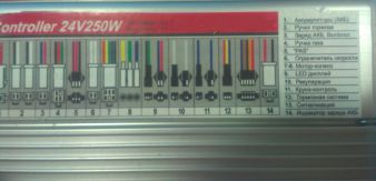 Контроллер 24V 250W-E переменного тока