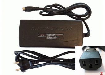 Зарядное устройство для литий ионных аккумуляторов 36v -2,5А (3 типа разъемов)