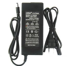 Зарядное устройство для литий ионных аккумуляторов 48v 2A-Al (2 типа разъемов)