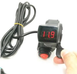 Ручка газа рычаг со светодиодным цифровым дисплеем и кнопкой 3 позиционной-Al