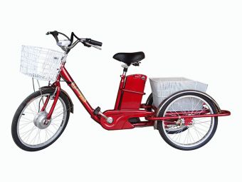 Электровелосипед трехколесный грузовой V Хобби