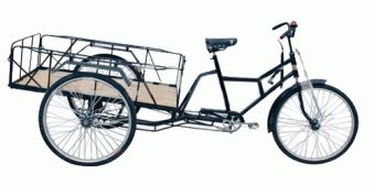 Грузовой трёхколёсный электровелосипед V 