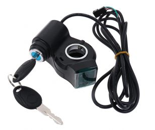 Замок зажигания с универсальным индикатором заряда,  12V - 96V