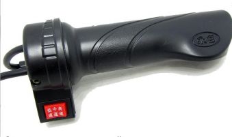 Ручка газа с переключателем на три положения-Al