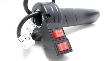 ручка газа с переключателем на три положения и два положения-Al