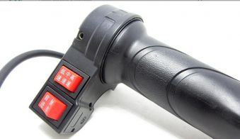 ручка газа с переключателем на три положения и два положения-Al