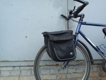 Багажник велосипедный передний