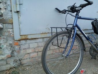 Багажник велосипедный передний