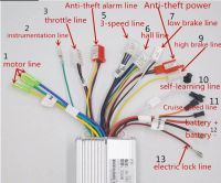 Контроллер бесщеточный (для двигателей bldc) 36/48 V 350 W-Al